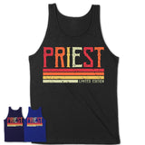 Vintage Priest Limited Edition Job Shirt, Coworker Birthday Gift Idea