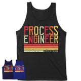 Vintage Process Engineer Limited Edition Job Shirt, Coworker Birthday Gift Idea