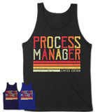 Vintage Process Manager Limited Edition Job Shirt, Coworker Birthday Gift Idea