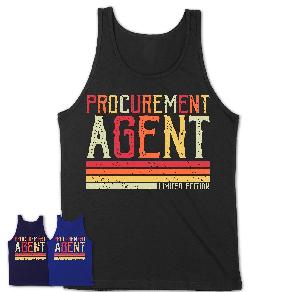 Vintage Procurement Agent Limited Edition Job Shirt, Coworker Birthday Gift Idea