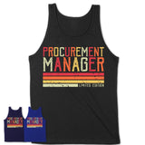 Vintage Procurement Manager Limited Edition Job Shirt, Coworker Birthday Gift Idea