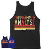 Vintage Programmer Analyst Limited Edition Job Shirt, Coworker Birthday Gift Idea