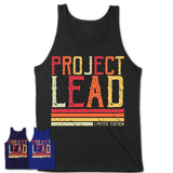 Vintage Project Lead Limited Edition Job Shirt, Coworker Birthday Gift Idea