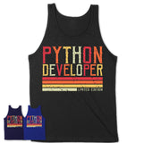 Vintage Python Developer Limited Edition Job Shirt, Coworker Birthday Gift Idea