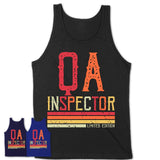 Vintage Qa Inspector Limited Edition Job Shirt, Coworker Birthday Gift Idea