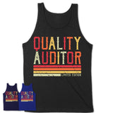 Vintage Quality Auditor Limited Edition Job Shirt, Coworker Birthday Gift Idea
