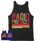 Vintage Radio Producer Limited Edition Job Shirt, Coworker Birthday Gift Idea