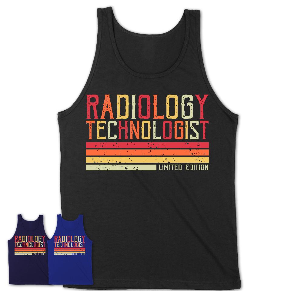 Vintage Radiology Technologist Limited Edition Job Shirt, Coworker Birthday Gift Idea