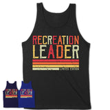 Vintage Recreation Leader Limited Edition Job Shirt, Coworker Birthday Gift Idea