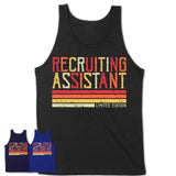 Vintage Recruiting Assistant Limited Edition Job Shirt, Coworker Birthday Gift Idea