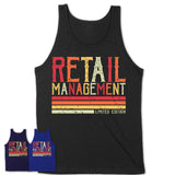 Vintage Retail Management Limited Edition Job Shirt, Coworker Birthday Gift Idea