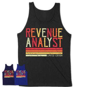 Vintage Revenue Analyst Limited Edition Job Shirt, Coworker Birthday Gift Idea