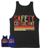 Vintage Safety Consultant Limited Edition Job Shirt, Coworker Birthday Gift Idea