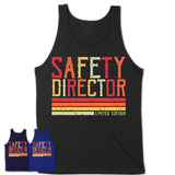 Vintage Safety Director Limited Edition Job Shirt, Coworker Birthday Gift Idea