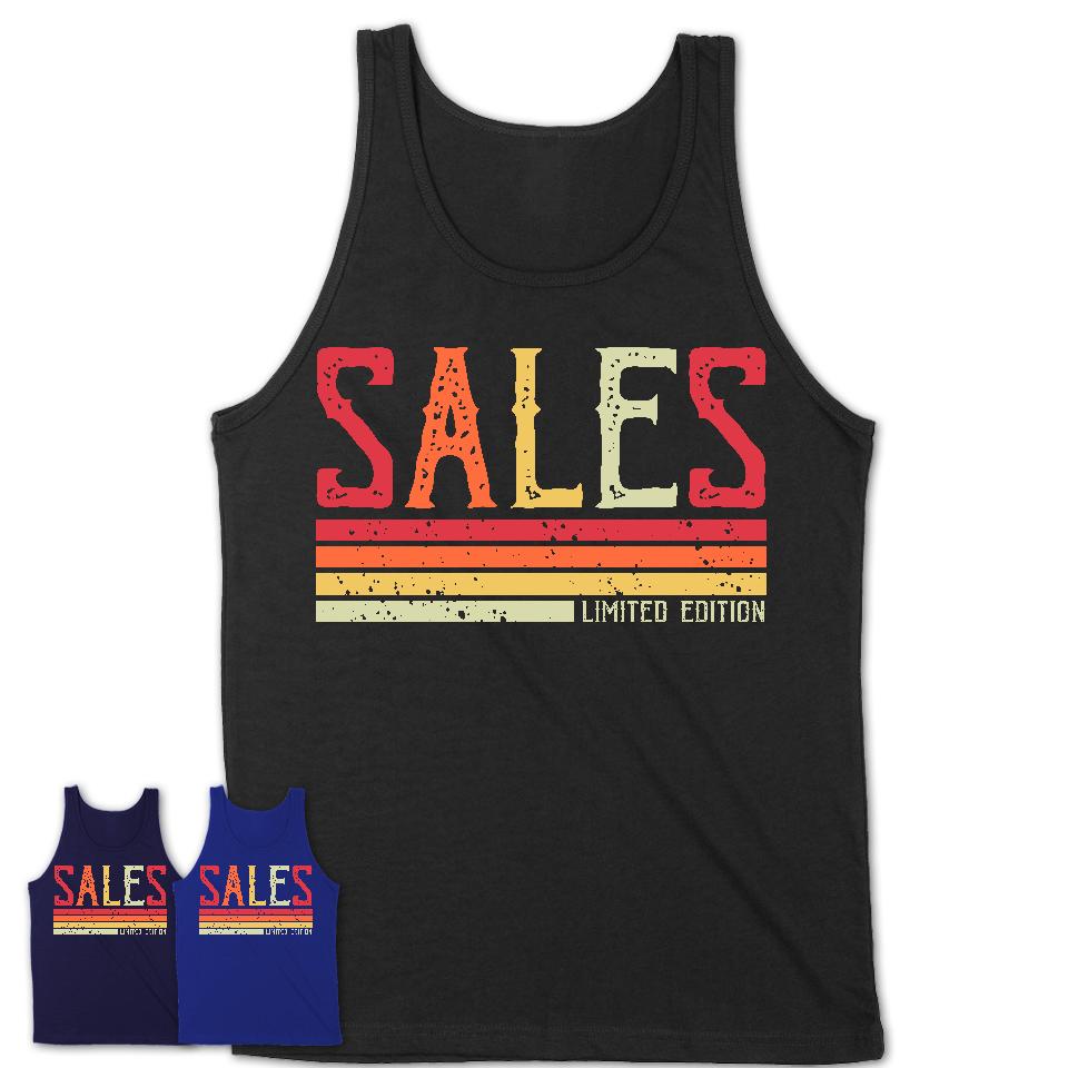 Vintage Sales Limited Edition Job Shirt, Coworker Birthday Gift Idea