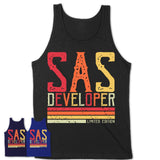Vintage Sas Developer Limited Edition Job Shirt, Coworker Birthday Gift Idea