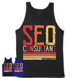 Vintage Seo Consultant Limited Edition Job Shirt, Coworker Birthday Gift Idea