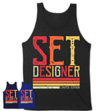 Vintage Set Designer Limited Edition Job Shirt, Coworker Birthday Gift Idea