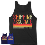 Vintage Shipping Associate Limited Edition Job Shirt, Coworker Birthday Gift Idea