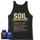 Vintage Soil Conservationist Definition Shirt, Funny Coworker Gift Idea for Soil Conservationist, New Job Gift