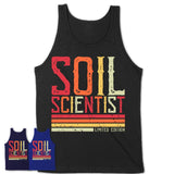 Vintage Soil Scientist Limited Edition Job Shirt, Coworker Birthday Gift Idea