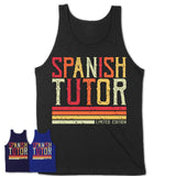 Vintage Spanish Tutor Limited Edition Job Shirt, Coworker Birthday Gift Idea