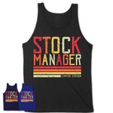 Vintage Stock Manager Limited Edition Job Shirt, Coworker Birthday Gift Idea