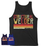 Vintage Structural Welder Limited Edition Job Shirt, Coworker Birthday Gift Idea