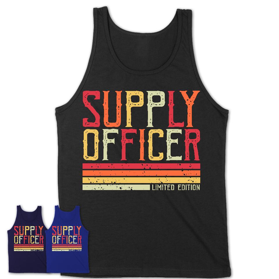 Vintage Supply Officer Limited Edition Job Shirt, Coworker Birthday Gift Idea