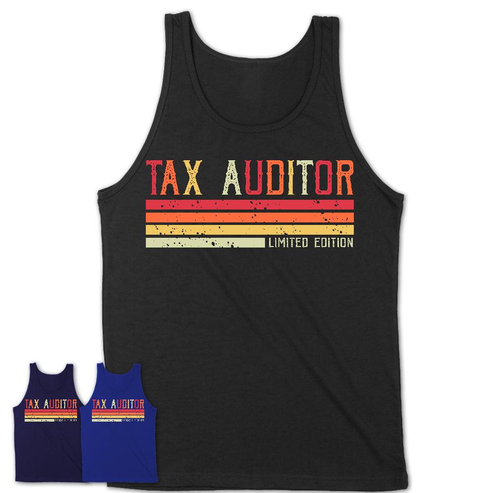 Vintage Tax Auditor Limited Edition Job Shirt, Coworker Birthday Gift Idea