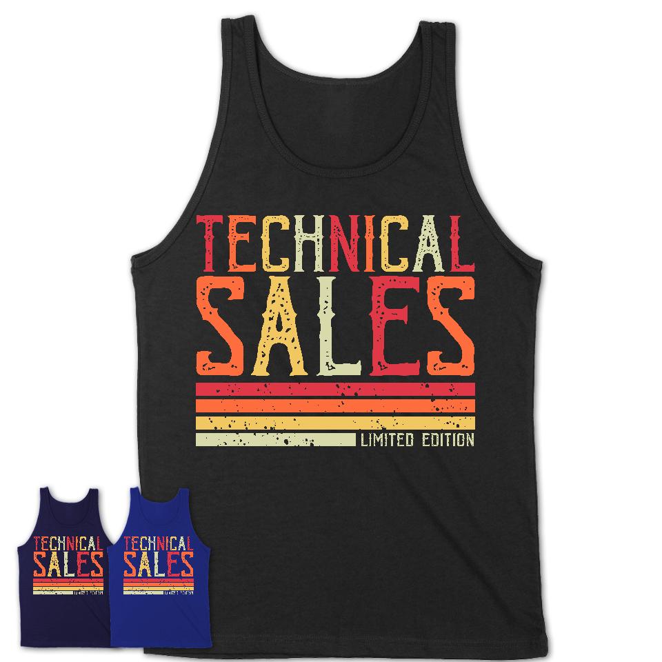 Vintage Technical Sales Limited Edition Job Shirt, Coworker Birthday Gift Idea