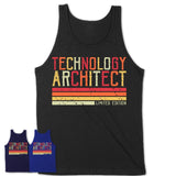 Vintage Technology Architect Limited Edition Job Shirt, Coworker Birthday Gift Idea
