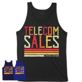 Vintage Telecom Sales Limited Edition Job Shirt, Coworker Birthday Gift Idea