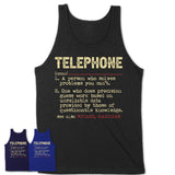 Vintage Telephone Triage Nurse Definition Shirt, Funny Coworker Gift Idea for Telephone Triage Nurse, New Job Gift