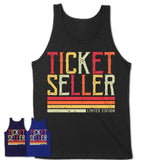 Vintage Ticket Seller Limited Edition Job Shirt, Coworker Birthday Gift Idea