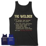 Vintage Tig Welder Definition Shirt, Funny Coworker Gift Idea for Tig Welder, New Job Gift