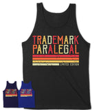 Vintage Trademark Paralegal Limited Edition Job Shirt, Coworker Birthday Gift Idea