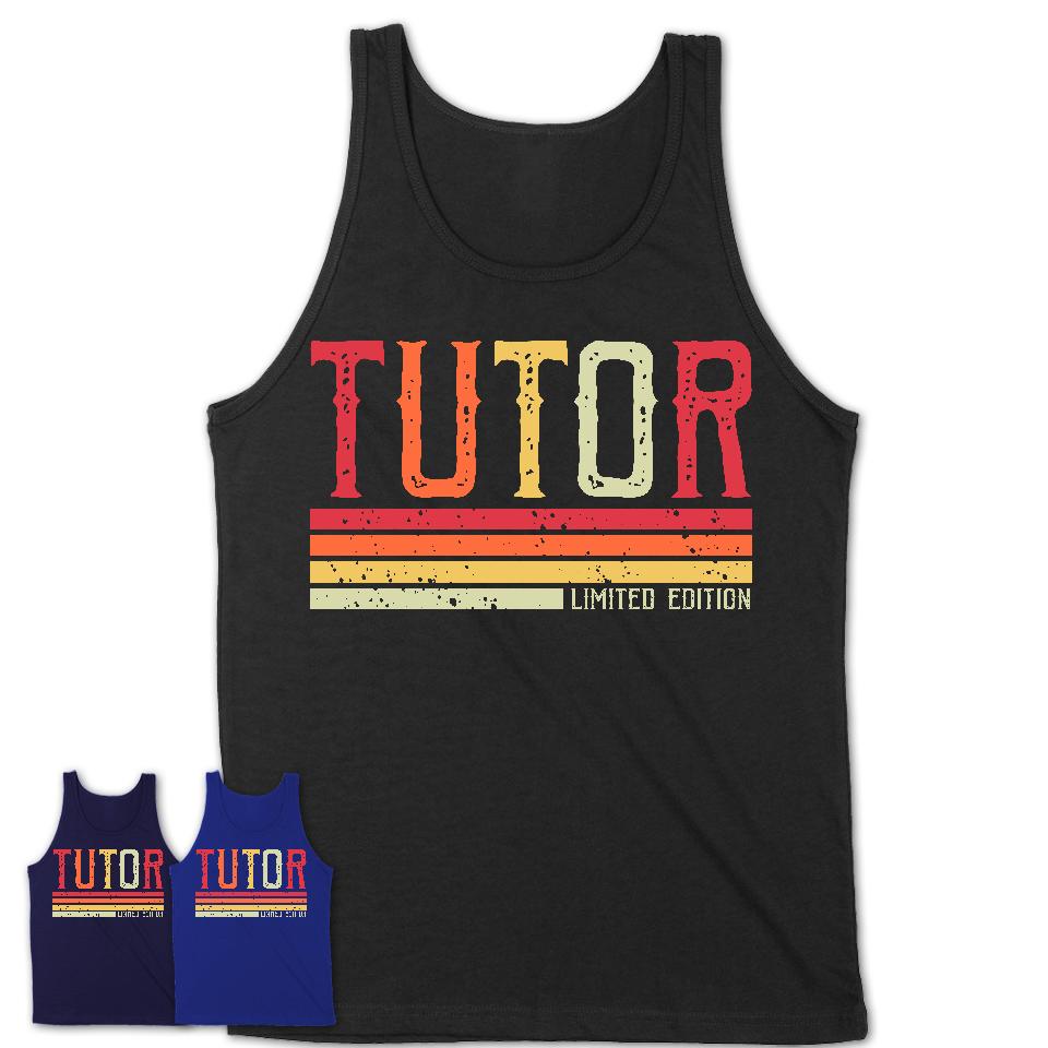 Vintage Tutor Limited Edition Job Shirt, Coworker Birthday Gift Idea