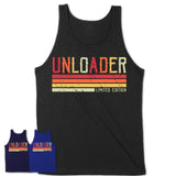 Vintage Unloader Limited Edition Job Shirt, Coworker Birthday Gift Idea