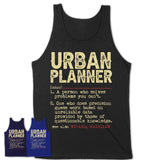 Vintage Urban Planner Definition Shirt, Funny Coworker Gift Idea for Urban Planner, New Job Gift