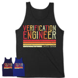 Vintage Verification Engineer Limited Edition Job Shirt, Coworker Birthday Gift Idea