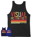 Vintage Visual Merchandiser Limited Edition Job Shirt, Coworker Birthday Gift Idea