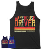 Vintage Warehouse Driver Limited Edition Job Shirt, Coworker Birthday Gift Idea
