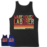 Vintage Warehouse Laborer Limited Edition Job Shirt, Coworker Birthday Gift Idea