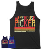 Vintage Warehouse Picker Limited Edition Job Shirt, Coworker Birthday Gift Idea