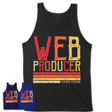 Vintage Web Producer Limited Edition Job Shirt, Coworker Birthday Gift Idea