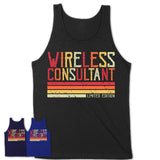 Vintage Wireless Consultant Limited Edition Job Shirt, Coworker Birthday Gift Idea