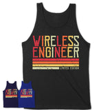 Vintage Wireless Engineer Limited Edition Job Shirt, Coworker Birthday Gift Idea