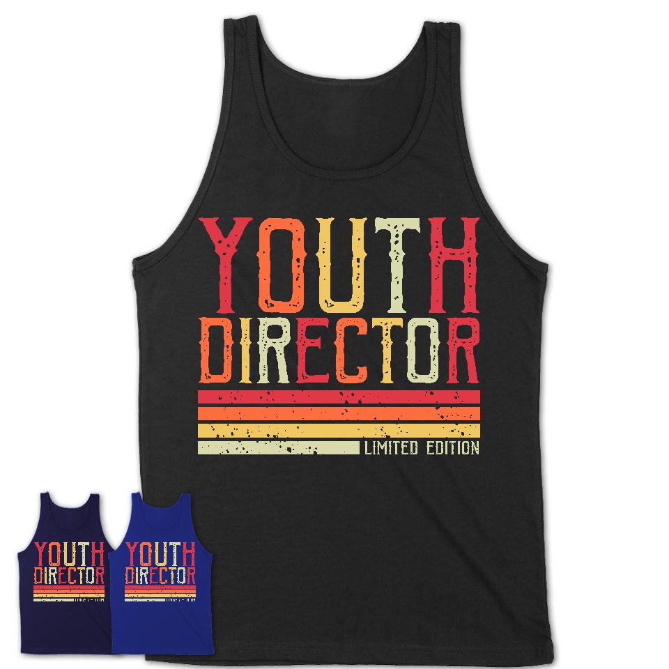 Vintage Youth Director Limited Edition Job Shirt, Coworker Birthday Gift Idea