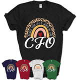 CFO Because Your Life Worth My Time Rainbow T-Shirt